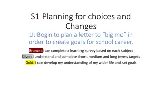 Reflecting on School Progress and Setting Personal Goals