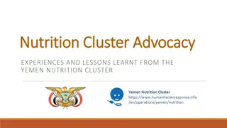 Advocacy Strategy Development for Nutrition Cluster in Yemen