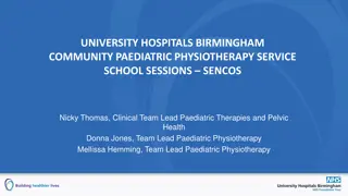 Enhancing Pediatric Physiotherapy Services at University Hospitals Birmingham during COVID-19