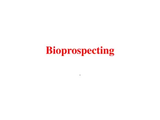 Exploring the World of Bioprospecting