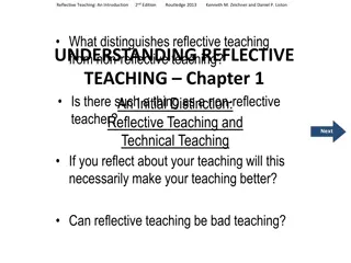 Understanding Reflective Teaching: An Introduction