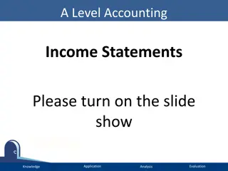 Understanding Income Statements in Accounting