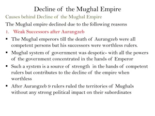 Causes Behind the Decline of the Mughal Empire