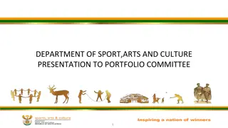 COVID-19 Relief Fund for Sports, Arts, and Culture: Response and Impact