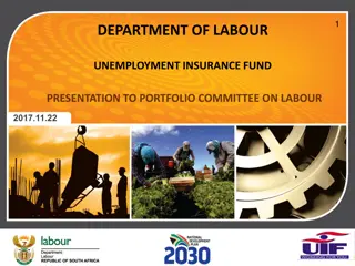 Labour Activation Fund Presentation to Portfolio Committee on Labour