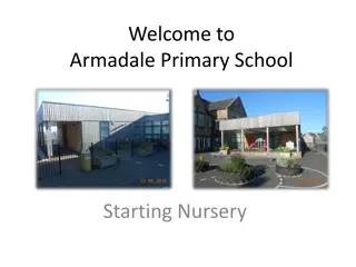 Armadale Primary School Nursery Information