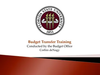 Changes in Budget Control Procedures and Roles at Corbin de Nagy's Office