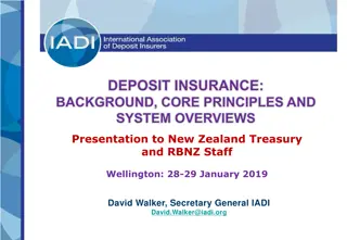 Deposit Insurance Systems: Building Confidence and Stability in Banking