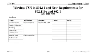 Wireless TSN in 802.11: New Requirements and Integration with 802.1