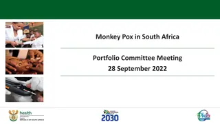 Monkeypox Outbreak in South Africa: Updates and Actions Taken