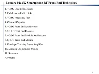 5G Smartphone RF Front End Technology