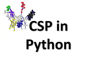 Solving CSP Problems in Python with python-constraint Package