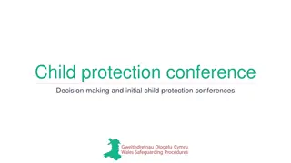 Child Protection Conference and Decision Making Process