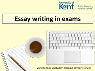 Effective Exam Essay Writing Strategies