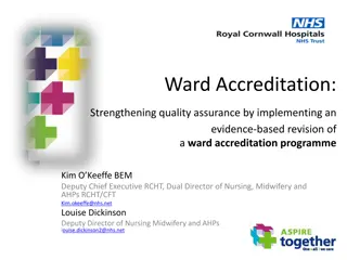 Strengthening Quality Assurance through Ward Accreditation Program