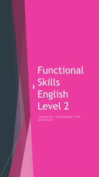 Mastering Functional Skills English Level 2: Writing Section Guide