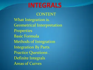 Integration: Geometrical Interpretation, Properties, and Methods