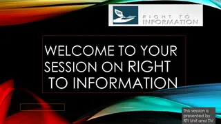 Right to Information and its Implementation in Vanuatu