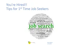 Essential Tips for First-Time Job Seekers