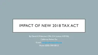 Impact of 2018 Tax Act: Key Changes Explained