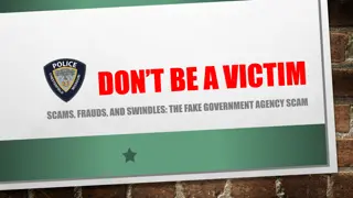 Beware of the Fake Government Agency Scam: Protect Yourself from Fraud