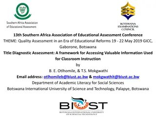 Enhancing Educational Assessment Through Diagnostic Techniques