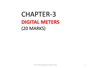 Digital Meters in Electronics