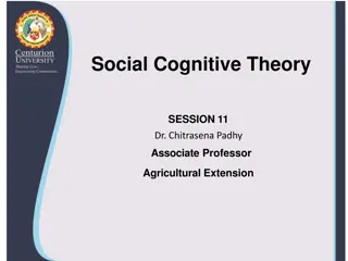 Social Cognitive Theory: Insights from Albert Bandura