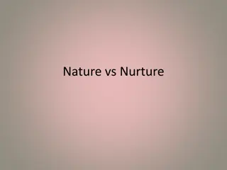 Exploring Nature vs. Nurture: Genetic Inheritance and Socialization Effects