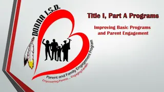 Enhancing Student Achievement through Title I Programs