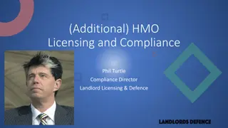 Additional HMO Licensing and Compliance Changes