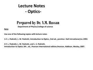 Journey Through Optics: From Ancient Discoveries to Modern Applications