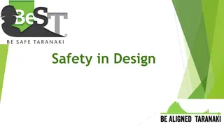 Ensuring Safety in Design for Health and Safety at Work