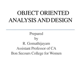 Object-Oriented Analysis and Design (OOAD)