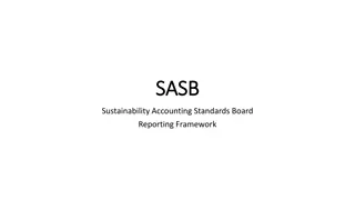 SASB Sustainability Reporting Framework Overview