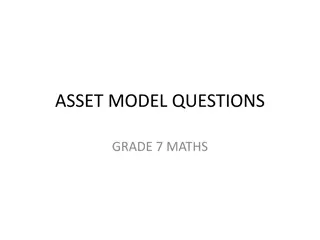 Grade 7 Maths Model Questions and Correct Answers