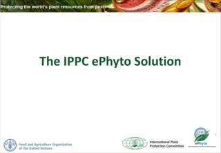 Revolutionizing Phytosanitary Certificates Exchange with ePhyto Solution