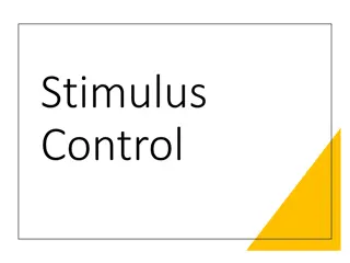 Understanding Stimulus Control in Behavior