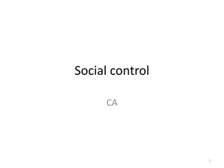 Social Control: Importance and Types