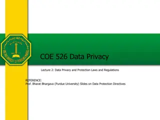 Data Privacy Laws and Regulations in Saudi Arabia