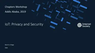 IoT Privacy and Security in Addis Ababa Workshop 2019