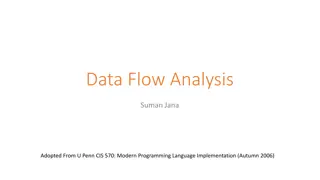 Data Flow Analysis in Programming