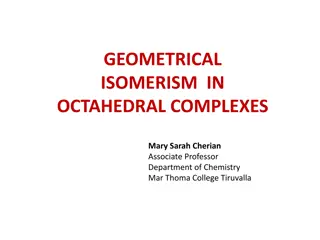 Geometrical Isomerism in Octahedral Complexes: A Comprehensive Overview