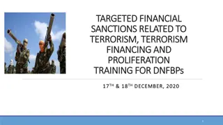 Targeted Financial Sanctions and Funds Definition