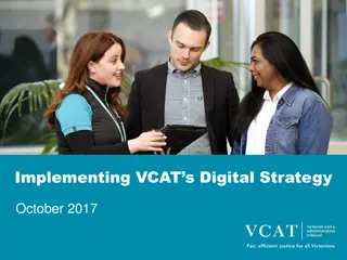 VCAT's Digital Transformation Strategy Overview