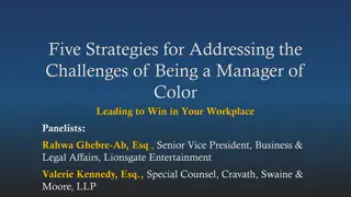 Strategies for Success as a Manager of Color