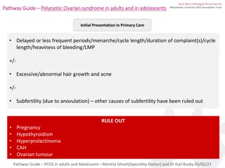 Comprehensive Guide to Polycystic Ovarian Syndrome in Adults and Adolescents