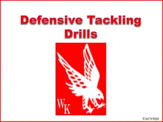 Football Tackling Techniques and Drills