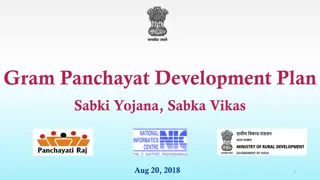 Empowering Gram Panchayats: Development Plan and Implementation Challenges