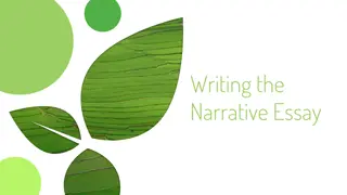 Mastering the Art of Writing Personal Narrative Essays